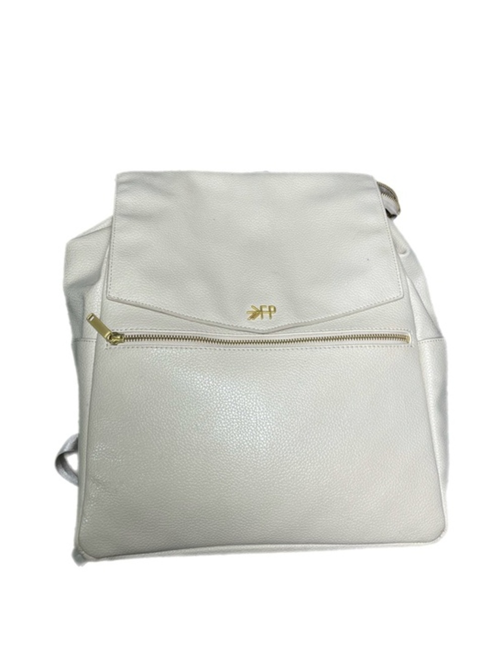 Freshly Picked Pebble Vegan Leather Birch Classic Diaper Bag
